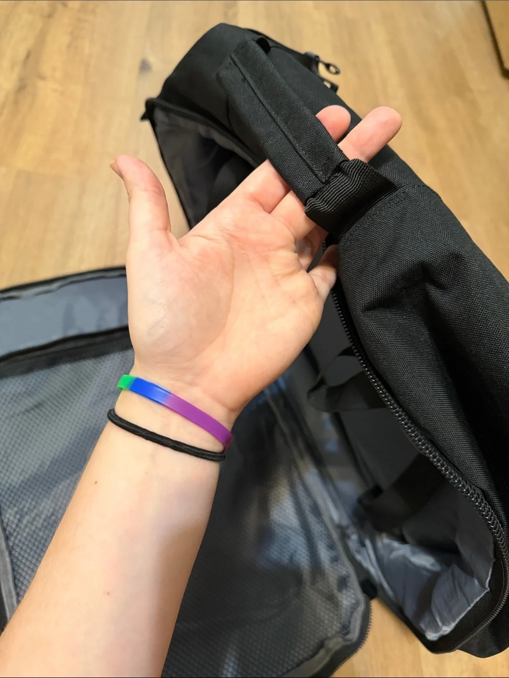 Black Men's Travel & Commuter Backpack